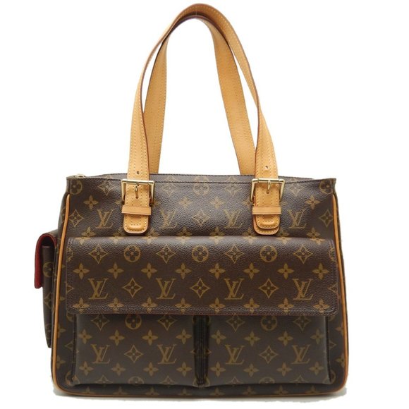 LOUIS VUITTON Handbags - Louis Vuitton Monogram LOUIS VUITTON Multiplicity M51162 Handbag Brown 250676